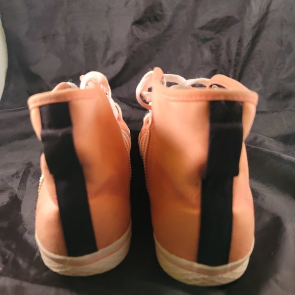 Adidas Women Basketball Canvas Shoes M19701Size 8 Pink Very Rare Limited - Picture 3 of 8